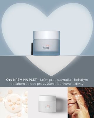 Q10 Cream – bohatý ošetrujúci krém s perličkami Q10 🫧 Doprajte svojej pleti intenzívnu anti-age starostlivosť od...