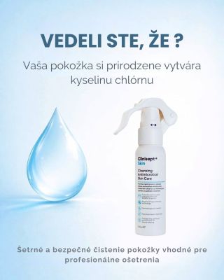 Vedeli ste, že vaša pokožka prirodzene vytvára kyselinu chlórnu (HOCl)? 💧 Je to kľúčová molekula, ktorú pokožka využíva na...